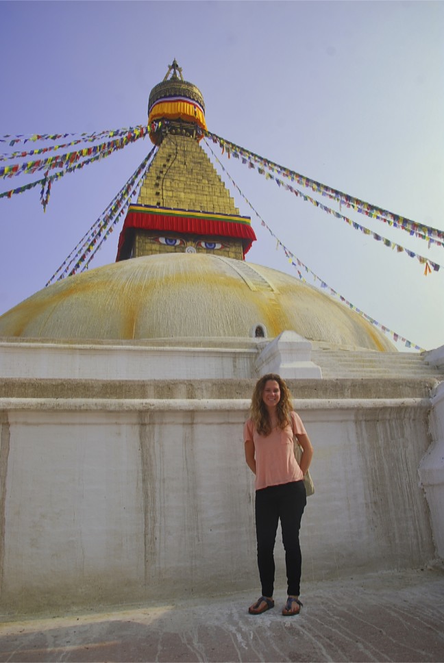 Stella Gilliland in Nepal